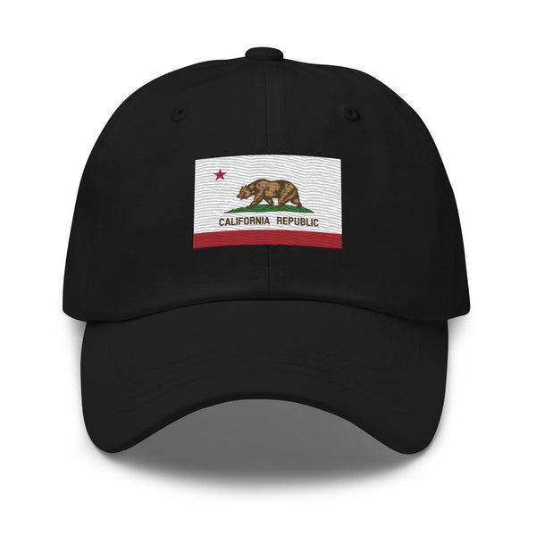 California State Flag Cap - Adjustable Embroidered Dad Hat