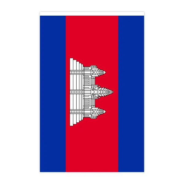 Cambodia Flag Bunting Banner - 20Pcs