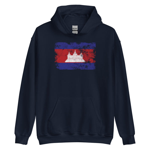 Cambodia Flag Hoodie