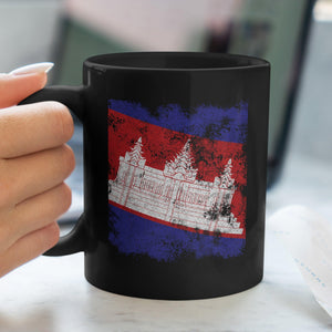 Cambodia Flag Mug