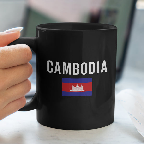 Cambodia Flag Mug