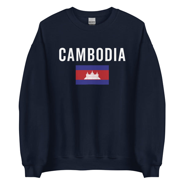 Cambodia Flag Sweatshirt