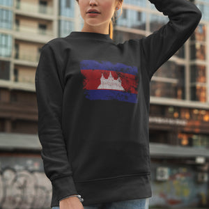 Cambodia Flag Sweatshirt