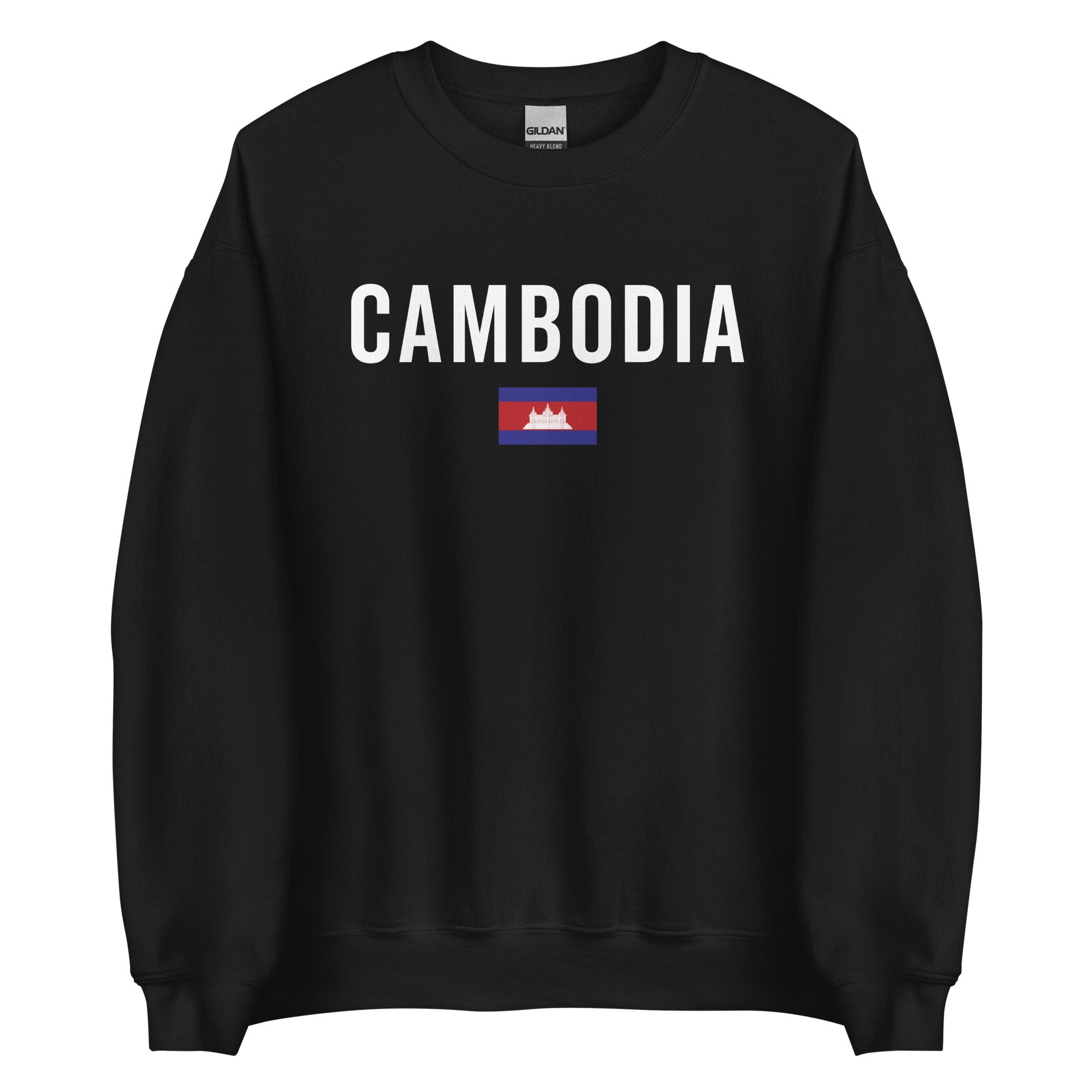 Cambodia Flag Sweatshirt