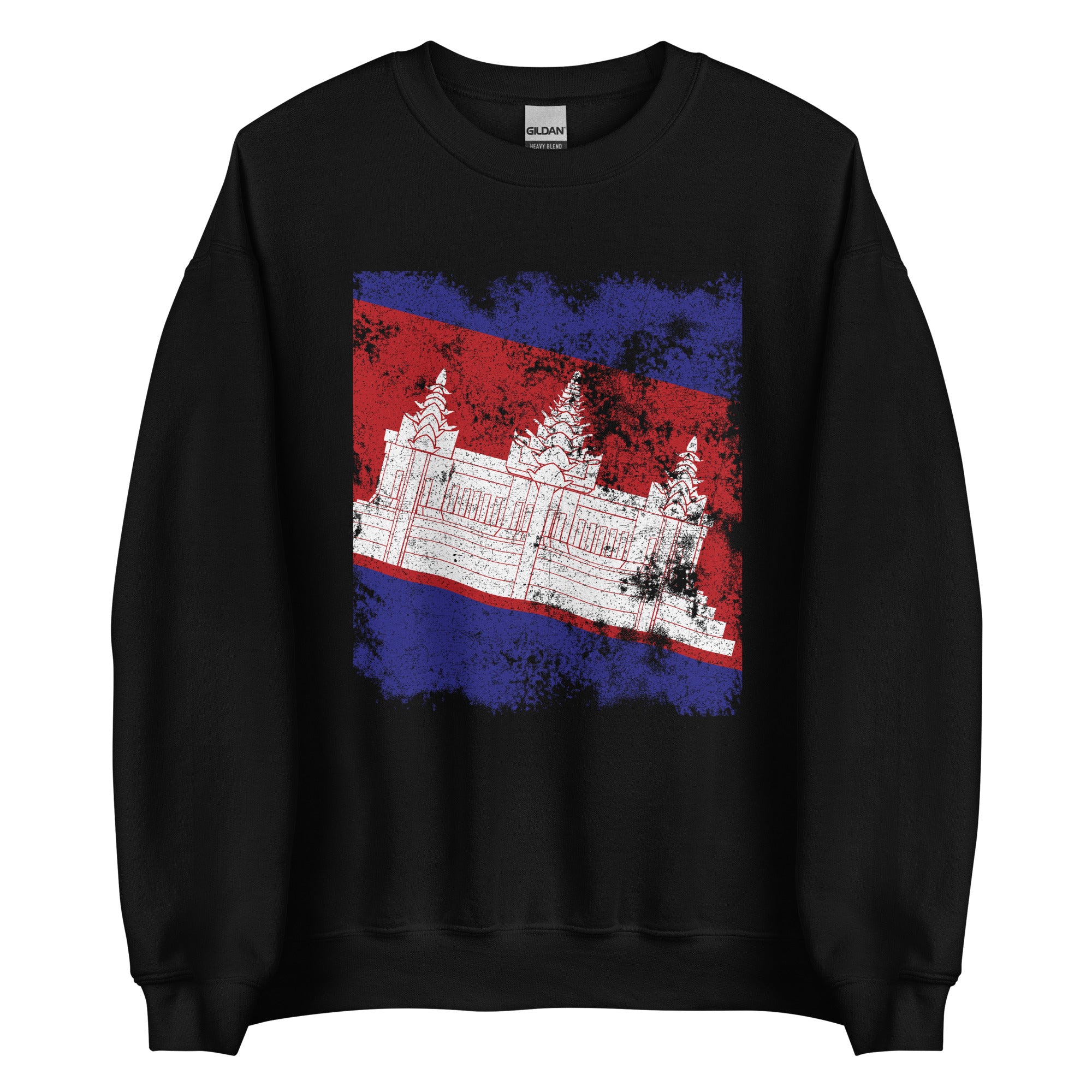 Cambodia Flag Sweatshirt