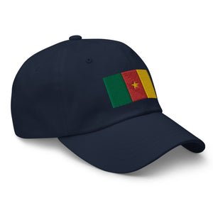 Cameroon Flag Cap - Adjustable Embroidered Dad Hat