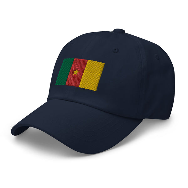 Cameroon Flag Cap - Adjustable Embroidered Dad Hat