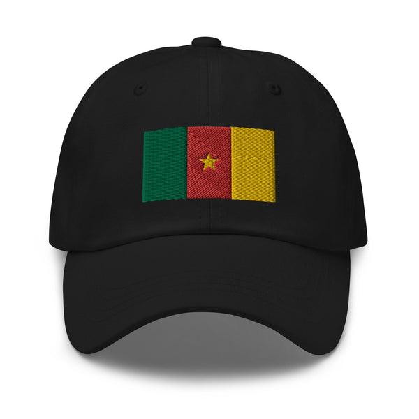 Cameroon Flag Cap - Adjustable Embroidered Dad Hat