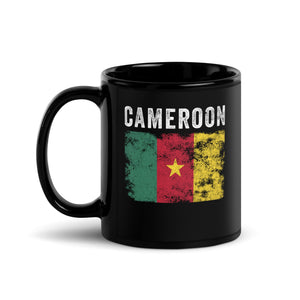 Cameroon Flag Vintage - Cameroonian Flag Mug