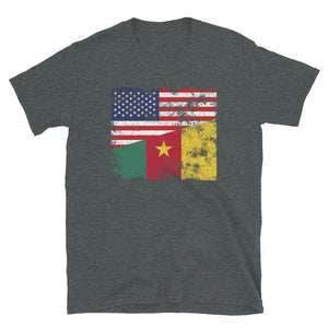 Cameroon USA Flag T-Shirt