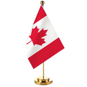 Canada Desk Flag - Small Office Table Flag