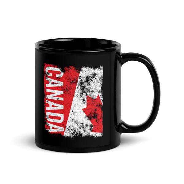Canada Flag - Distressed Flag Mug