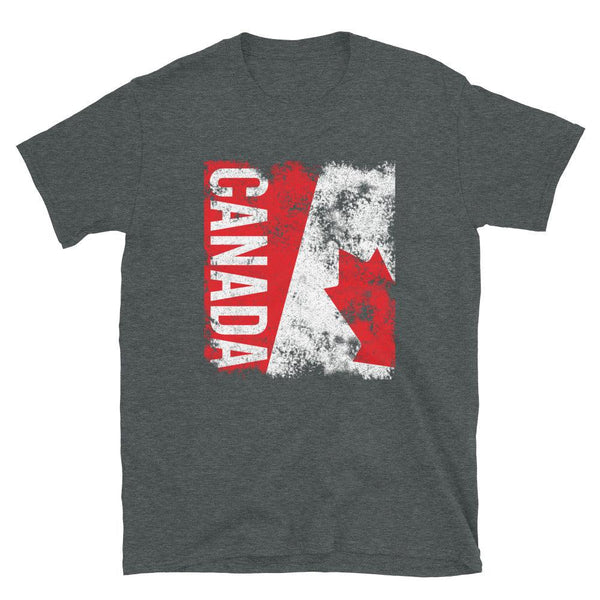 Canada Flag Distressed T-Shirt