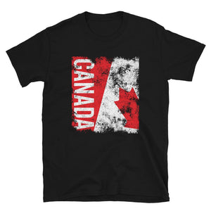 Canada Flag Distressed T-Shirt