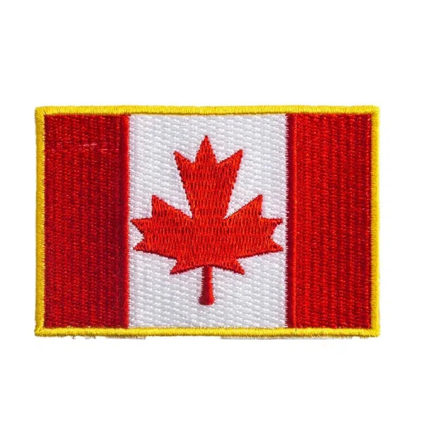 Canada Flag Patch - Sew On/Iron On Patch
