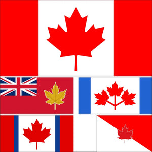 Canada Pearson Pennant 1964 Flag - 90x150cm(3x5ft) - 60x90cm(2x3ft)