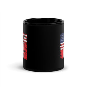 Canada USA Flag Mug