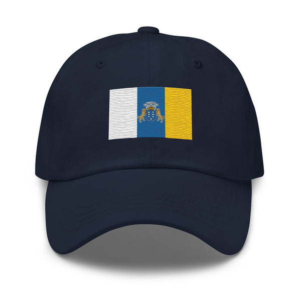 Canary Islands Flag Cap - Adjustable Embroidered Dad Hat