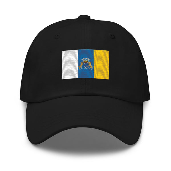 Canary Islands Flag Cap - Adjustable Embroidered Dad Hat