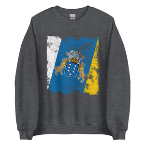 Canary Islands Flag Sweatshirt