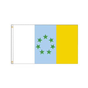 Canary Islands Independence Movement Flag - 90x150cm(3x5ft) - 60x90cm(2x3ft)