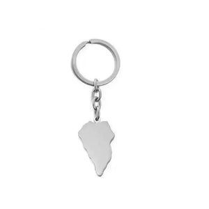 Canary Islands Map Keychain Collection