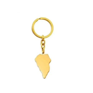 Canary Islands Map Keychain Collection