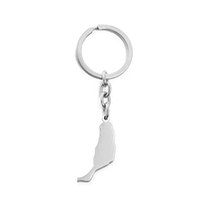 Canary Islands Map Keychain Collection