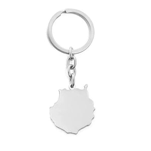 Canary Islands Map Keychain Collection
