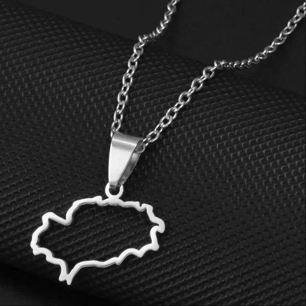 Canary Islands Map Necklace Collection