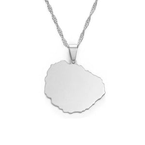 Canary Islands Map Necklace Collection