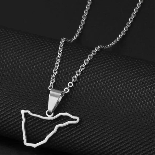 Canary Islands Map Necklace Collection