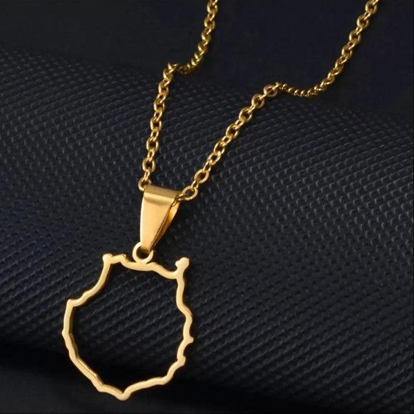 Canary Islands Map Necklace Collection