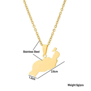 Canary Islands Map Necklace Collection