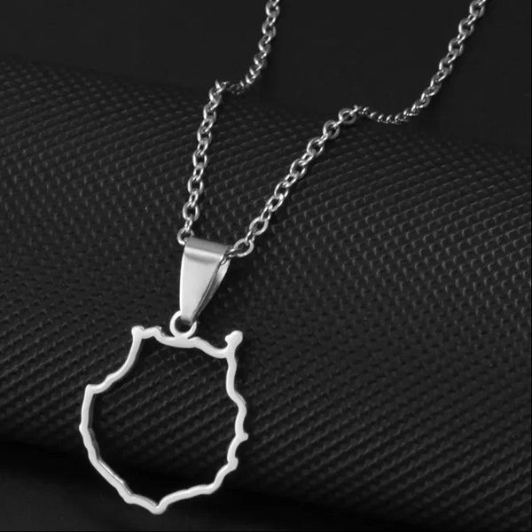 Canary Islands Map Necklace Collection
