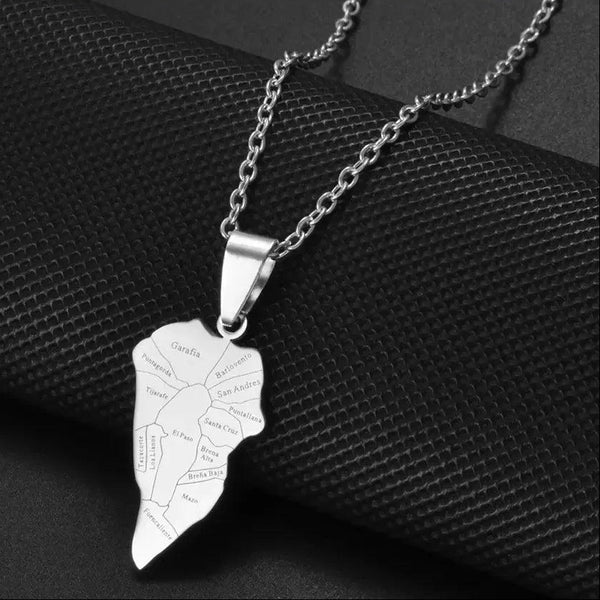 Canary Islands Map Necklace Collection