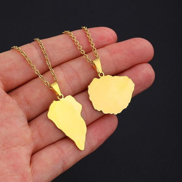 Canary Islands Map Necklace Collection