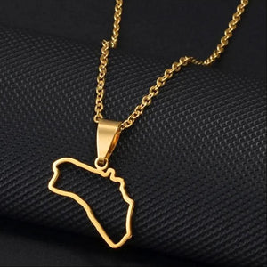 Canary Islands Map Necklace Collection