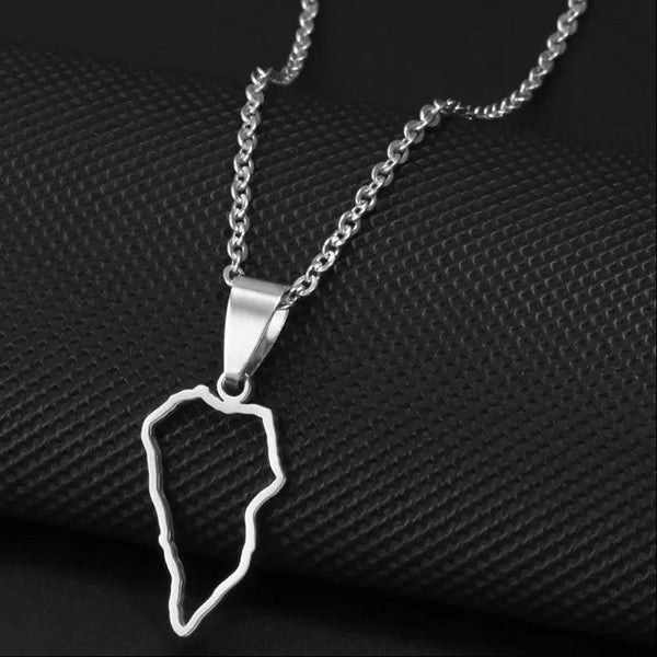 Canary Islands Map Necklace Collection