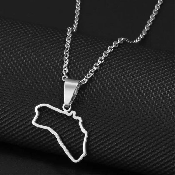 Canary Islands Map Necklace Collection