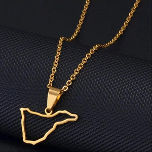 Canary Islands Map Necklace Collection