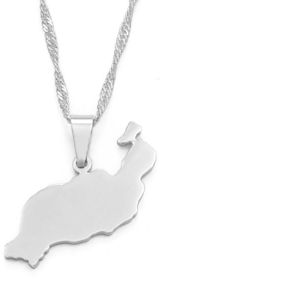 Canary Islands Map Necklace Collection