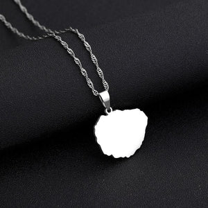 Canary Islands Map Necklace Collection