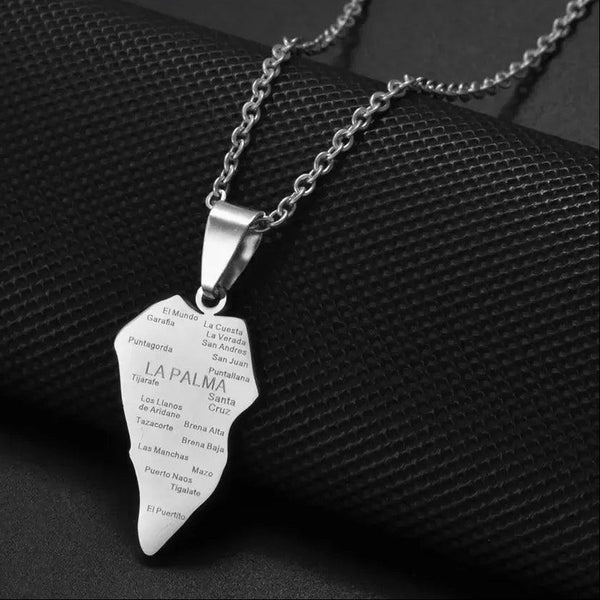 Canary Islands Map Necklace Collection
