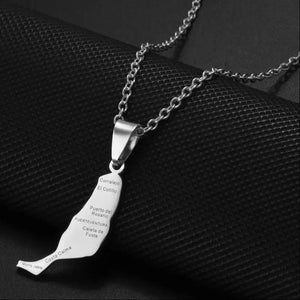 Canary Islands Map Necklace Collection