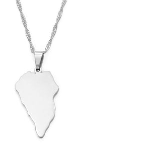 Canary Islands Map Necklace Collection