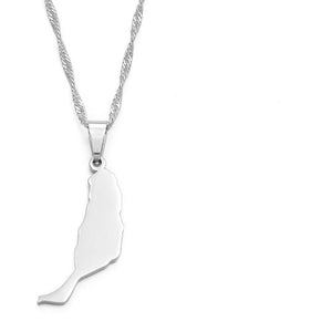 Canary Islands Map Necklace Collection