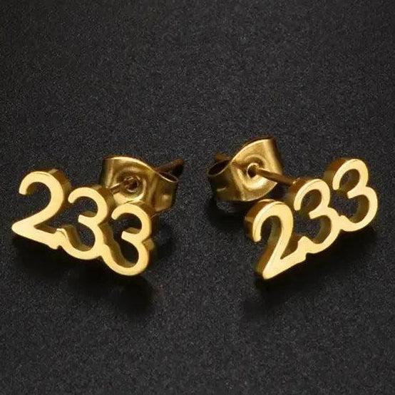 Canary Islands, Nigeria, Ghana, Congo, Sudan, Jamaica, Haiti Area Code Stud Earrings