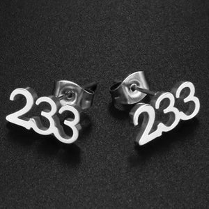 Canary Islands, Nigeria, Ghana, Congo, Sudan, Jamaica, Haiti Area Code Stud Earrings