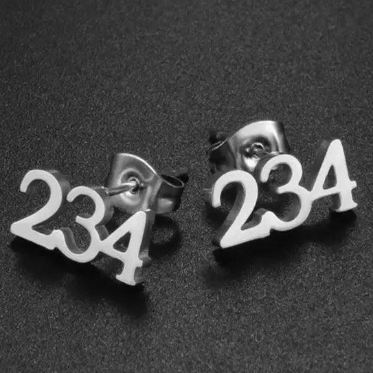 Canary Islands, Nigeria, Ghana, Congo, Sudan, Jamaica, Haiti Area Code Stud Earrings